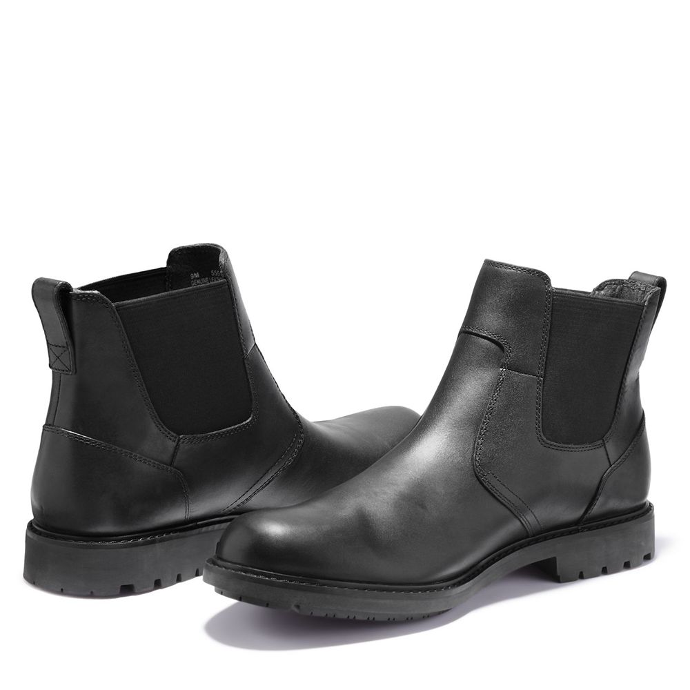 Timberland Mens Chelsea Boots Stormbuck - Black - India CF9840152